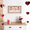 thumbnail image 2 of Northlight Cupid's Sweetheart Cafe Valentine's Day Framed Wall Sign - 15.75", 2 of 6