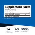 thumbnail image 3 of Nutricost Creatine Monohydrate Powder Unflavored Micronized Creatine Monohydrate, 5g per Serving, (300 Grams), 3 of 8
