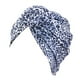 thumbnail image 1 of Bohemian Styles Turbantes para mujer Diseño elástico Headwrap Pre-Tied Cap Skullcap plisado Sombreros de moda Swirly Headcover estampado de leopardo gris Inevent AP008212-15, 1 of 4