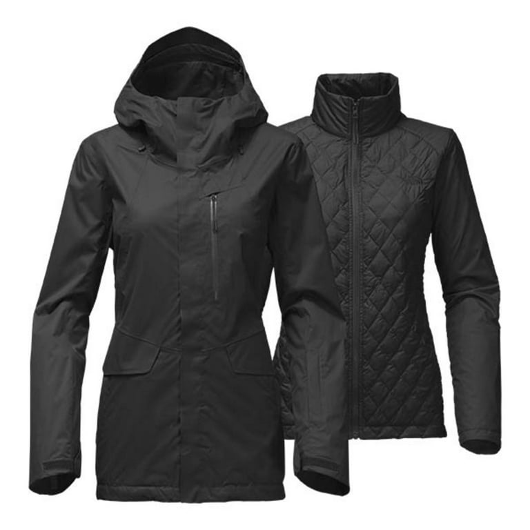 The North Face Women s Thermoball Snow Triclimate Jacket XL Walmart