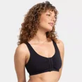 thumbnail image 3 of Fruit of the Loom Women's Unbelievably Soft Cotton Front-Close Bra Color:Black, Size S-XXL, 3 of 6