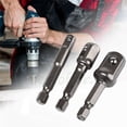 thumbnail image 4 of Maoww Pack of 3 Drill Bit Extension Bars Hex Shank Impact Driver Socket Adapters Spring Loaded Power Hand Tools Accessories 1 1Set, 4 of 6