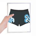 thumbnail image 1 of Cahier à Motif Illustration en Vaporisateur Trunks Noirs Journal Rechargeable Papeterie, 1 of 3