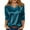Green _BI09, variant on Womens Satin Silk 3/4 Length Sleeve Tunic Tops Trendy Silky V Neck Business Casual Shirt Dressy Blouses Blue L
