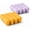 Purple and Yellow, variant on 2-Pack Ice Stick Molds with Lids, Long Ice Cube Trays for Water Bottles