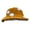 Turmeric, variant on Halloween Crochet Fisherman Hat Soft Bucket Hat Handmade Mushroom Hat Women Children Hat Novelty Photoshoots Hat