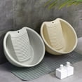 thumbnail image 6 of Home Decor Basin Hand Washing Wash Basin Lightweight Board Washtub Lightweight Convenient Laundry Tub Clothes Hand Wash Board Bathroom Products, 6 of 7