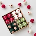 thumbnail image 2 of MOQIN Felt Balls Snowflake Ornaments, 16 PCS Christmas Set Colorful DIY Garland With Needle & Rope 4 Styles Xmas Tree Decoration For Birthday Home Party Decor Carnival Photo Prop, 2 of 9
