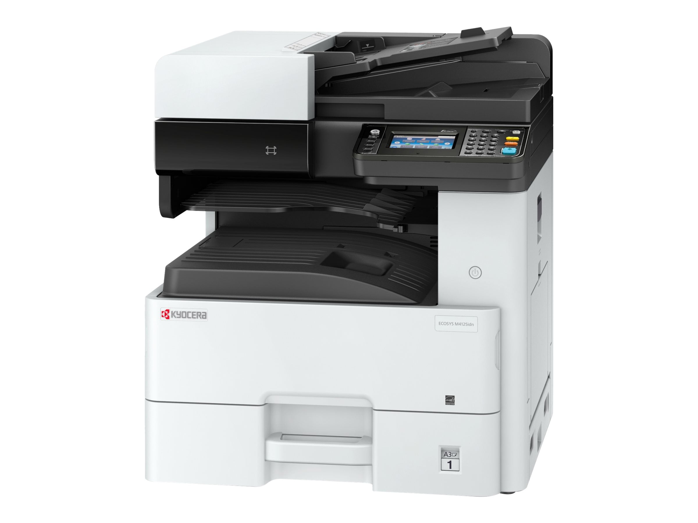 M4125idn Multifunction printer - B/W - laser - Ledger/A3 (11.7 in x 17 in) (original) - A3/Ledger (media) - up to 25 ppm (copying) - up to 25 (