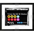 thumbnail image 3 of Subway Sign at Times Square, 42 St Station, Manhattan, New York, Special, Framed Art Print Wall Art by Philippe Hugonnard Sold by Art.Com, 3 of 6