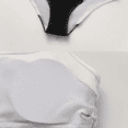 thumbnail image 6 of FLAXMAKER Women's One Piece Bow Belted Black and White One Piece Swimsuit and Tassel Skirt, 6 of 7
