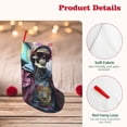 thumbnail image 4 of Picia Skeleton Cool Street Fashion for 18in Christmas Stockings, Xmas Stocking for Kids, Holiday and Family Stocking for Fireplace or Party Decoration, 4 of 7