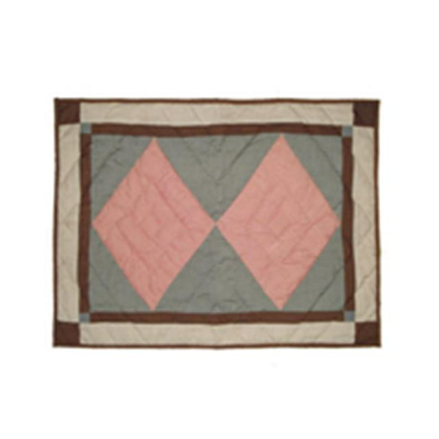 Patch Magic PSWOTR-PW Loup Trail- Patchwork- Coussins Factices 27 x 21 Po.