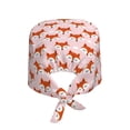 thumbnail image 2 of Easygdp cute fox pink Men Women Adjustable Cap Working Hat Tie Back Cap, Work Cap, 2 of 7
