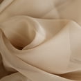 thumbnail image 7 of THD Serenity Sheer Voile Window Treatment Rod Pocket Curtain Panels - Curtains for Living Room - Set of 2 (Antique Taupe, 54 W x 72 L), 7 of 7