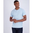 thumbnail image 6 of Real Essentials 3 Pack: Men's Cotton Short & Long Sleeve Henley T-Shirt Performance Activewear (Available in Big & Tall), 6 of 6