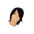 thumbnail image 2 of Dalazy Mannequin Homme Tête Pleine Cheveux Réels 3D pour Teinture Permanente Curling Pratique, 2 of 9