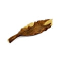 thumbnail image 3 of 30" Wooden Handmade Decorative Fruit Salad Bowl Kitchen Centerpiece Dining Tray Hand Carved Wood Banana Leaf Serving Bowl, 3 of 5