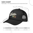 thumbnail image 3 of 50th Birthday Vintage 1974 Hat Mesh Trucker Hat Funny Baseball Cap Men Women, 3 of 6