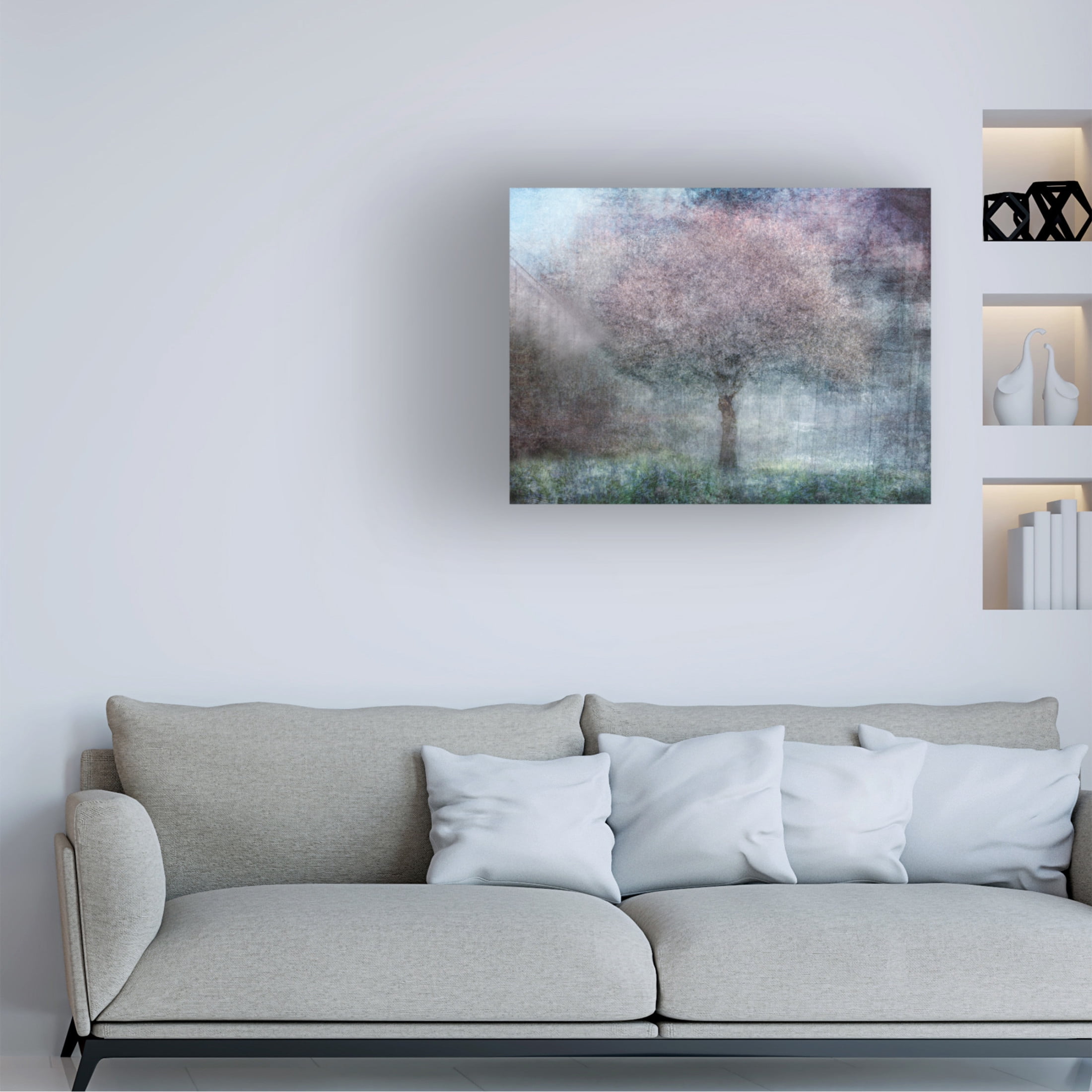 Canvas Wall Art - Nel Talen 'Magic Of Spring' Wall Art for Living Room, Bedroom, or Office Décor by Trademark Fine Art - 19 x 14 Inches