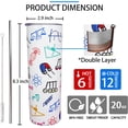 thumbnail image 4 of Physics Gift Physics Teacher Mug Physics Tumbler Cup Physics Teacher Gift for Women Men 20 Oz Stainless Steel Insulated Water Bottle With Lid and Straw, 4 of 6