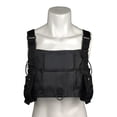 thumbnail image 4 of Paquete De Pecho Con Chaleco, Bolso Deportivo En El Pecho, Negro Elegante Para Senderismo, 4 of 7
