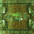 thumbnail image 1 of Ahgly Company Indoor Square Animal Green Traditional Area Rugs, 8' Square, 1 of 1
