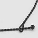 thumbnail image 2 of Nylon Cord for Necklace Making Black 24.8 inch(63cm), 2 of 2