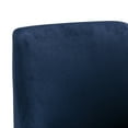 thumbnail image 6 of Costaelm Makala Velvet Accent Chair Mid Century Upholstered (Set of 2), Navy Blue, 6 of 11