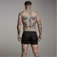 thumbnail image 3 of Bañador tipo bóxer para hombre, bañador tipo bóxer, para deportes acuáticos, secado rápido, verde, L, 3 of 4