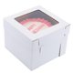 thumbnail image 1 of Cajas para tartas Huoshange, 14 x 14 x 12 cm, 2 unidades, con Window Kraft, 1 of 7