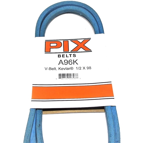 A96K/4L980K Pix Kevlar Belt Compatible With SNAPPER 1-0629, 7010629 (1/2"X98")