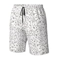 thumbnail image 4 of Balery Poodle Dog Traje de Baño Estilo Hawaiano para Hombre, Shorts de Secado Rápido con Bolsillos-XX-Large, 4 of 6