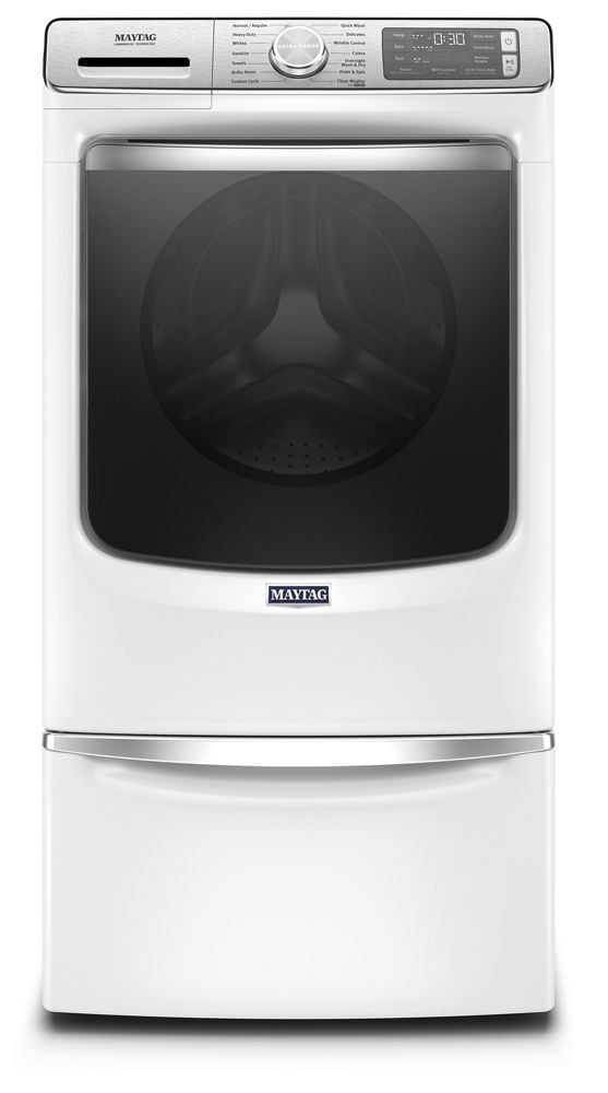 MAYTAG MHW8630HW Smart Front Load Washer with Extra Power and 24-Hr Fresh Hold(R) option - 5.0 cu. ft.