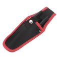 thumbnail image 1 of Funda para podadora de jardín Uxcell, funda portátil de lona para tijeras de podar, soporte para cinturón, funda para podadora de mano [Rojo-Negro], 1 of 1