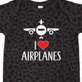 thumbnail image 4 of Inktastic Plane I Love Airplanes Boys or Girls Baby Bodysuit, 4 of 5