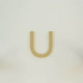 thumbnail image 2 of Package of 1, 6 Inch X 1/2" Thickness MDF Letter u in The Century Gothic Font, Thick, Lower Case for Art & Craft Project, Made in USA, 2 of 4