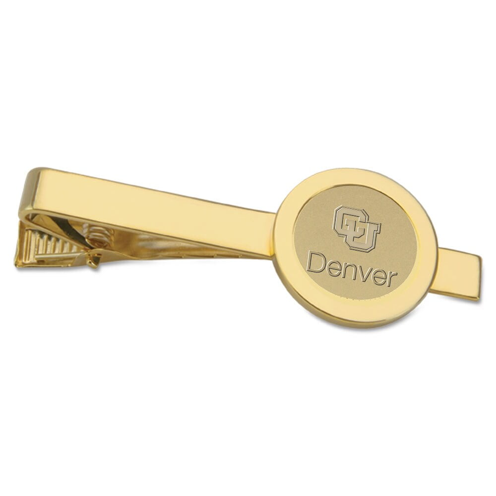 Gold CU Denver Lynx Logo Tie Bar