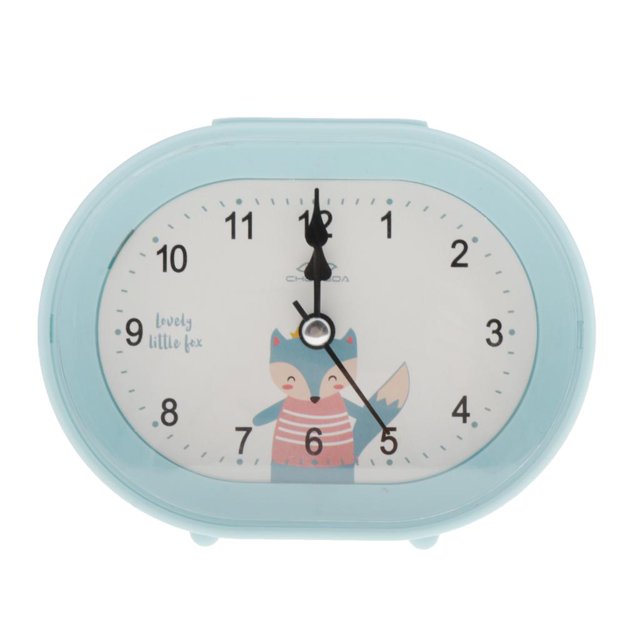 Precioso reloj para sin ruido, relojes de repetición, adorno 12..2cm Gloria Reloj despertador para niños