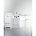 thumbnail image 3 of All-in-one combination kitchenette with refrigerator-freezer, sink, storage cabinet, and coil range, 3 of 5