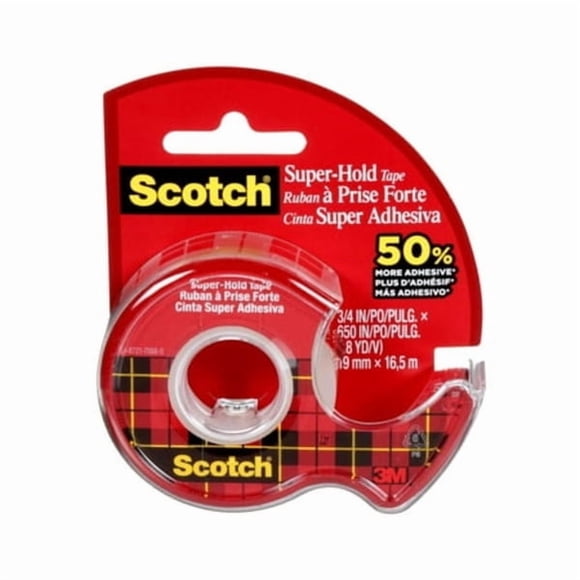Scotch 3/4" x 650" 198-ESF Super-Hold Tape