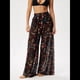 thumbnail image 5 of Pantalones Anchos de Cintura Alta con Elástico para Mujer, Pantalones Casuales Largos para Estar en Casa Color L, 5 of 6