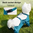 thumbnail image 4 of Pet Out Wrap Belly Bag Rompers With 4 Leg Shoes Dog Walking Pants Pet Clothes - Full Body Coverage, Anti-Dirty, Anti-Mosquito, Rainy Day Suitable, Comfortable Memory Fabric - For, 4 of 7