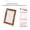 Walnut, variant on Esaierr 8.3*8.3inch Romantic Couple Handprint Photo Frame DIY Raw Wood Colour Wood Picture Frame Display