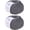 Dark Cloud Grey, variant on 2 Packages of 100g/3.52oz (Per Skein 50g/162yds)，Fine Weight Knitted and Crocheted Cotton Yarn, 100% Long Staple Cotton Yarn,Baby Sports,