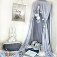 thumbnail image 1 of TIMIFIS Hanging Ball Mosquito Net Hanging Mesh Wool Ball Wall Decoration Home Decor, 1 of 2