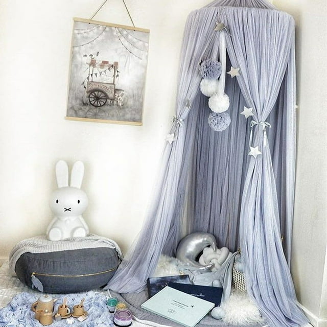 TIMIFIS Hanging Ball Mosquito Net Hanging Mesh Wool Ball Wall Decoration Home Decor