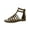Cognac Smooth, variant on Womens ROMAN Strappy Gladiator Sandals