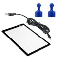 thumbnail image 1 of WRITWAA led light pad Light Box Board suitable for Designers in White Color featuring Energy Saving Function 1 Set, 1 of 8