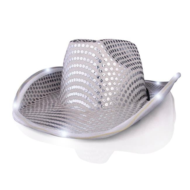 flashing cowboy hats
